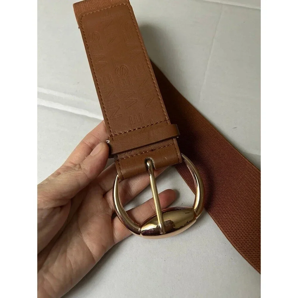 Nine West Brown Belt Elastic L/XL